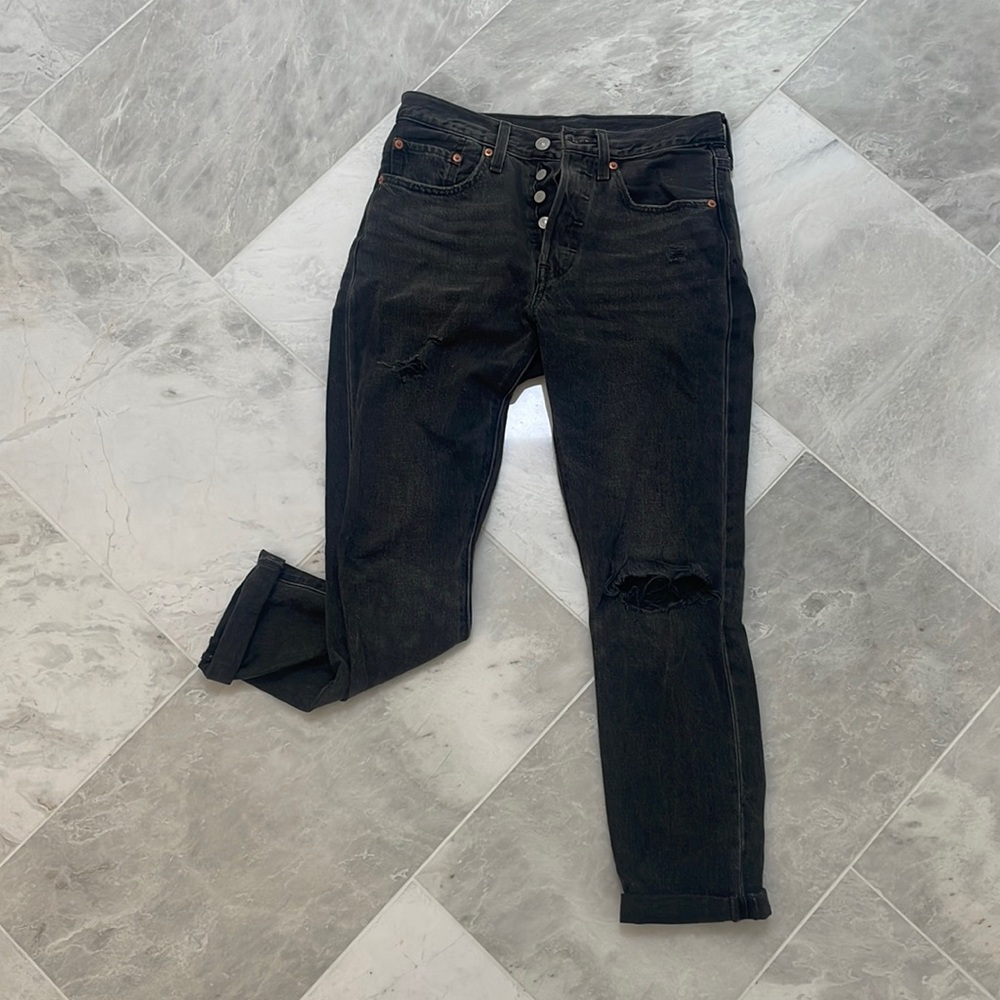 Levi’s 501 Skinny Jeans Black